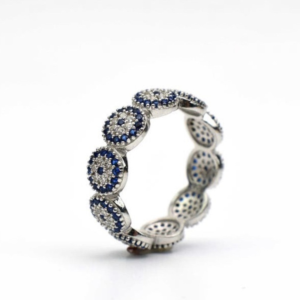 Evil eye ring size 8